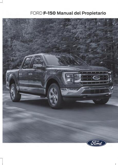 Manual del propietario Ford F150