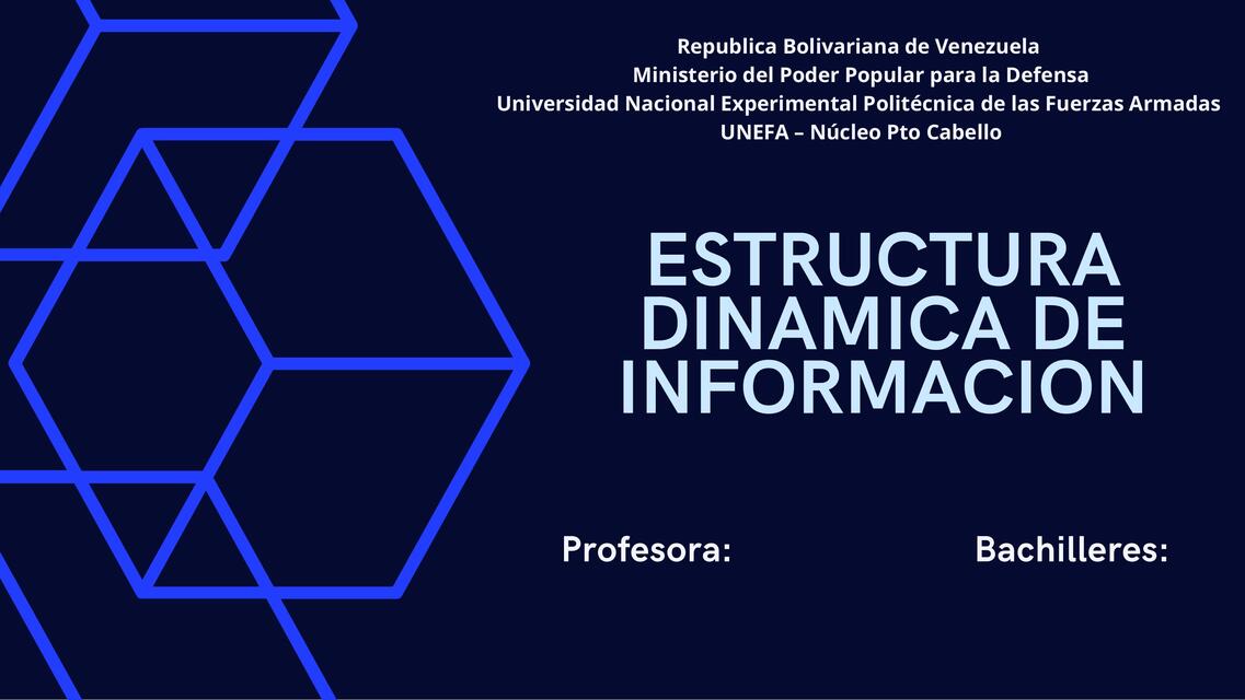 Estructuras Dinamicas de Informacion