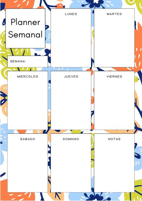 PLANNER SEMANAL 2025