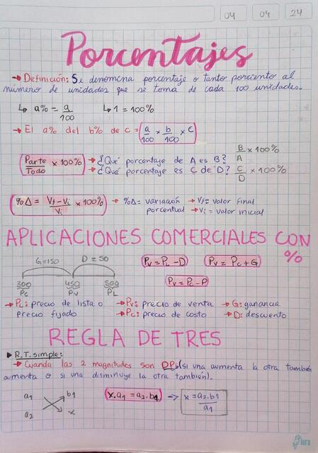 Matemática general sem 1