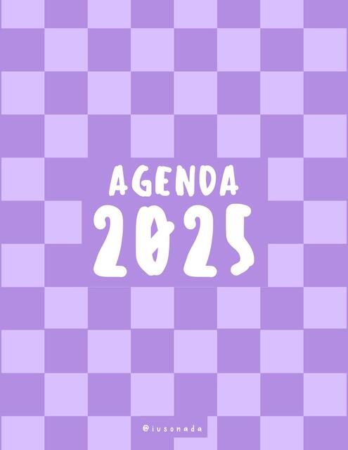 Agenda 2025