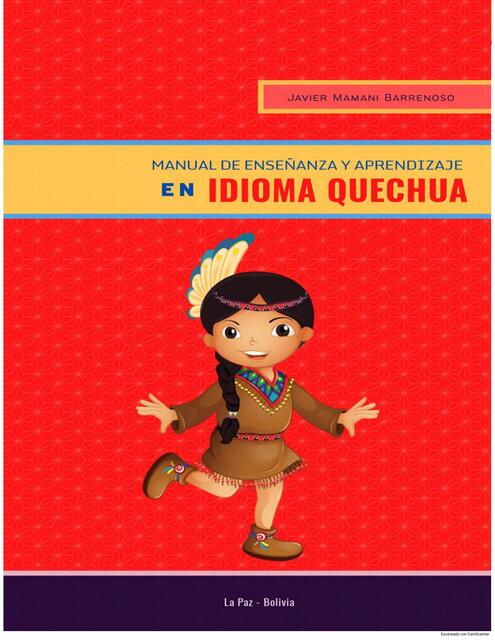 Manual de Enseñanza y Aprendizaje de Idioma Quechu