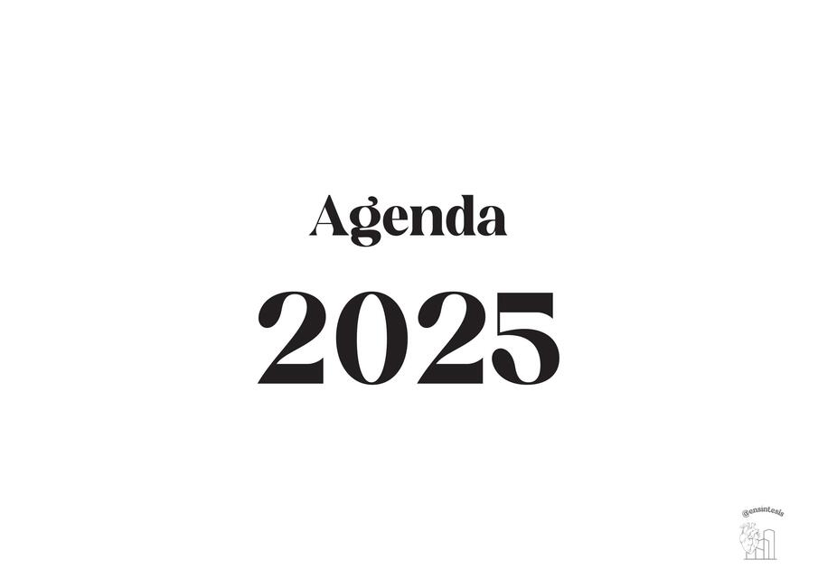 Agenda 2025