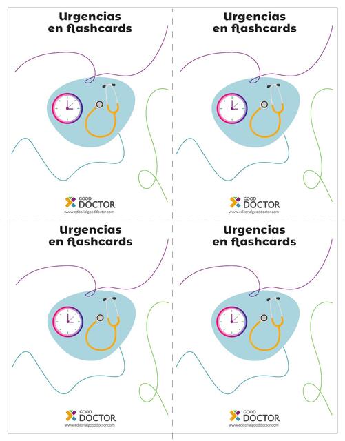 Flashcards Urgencias