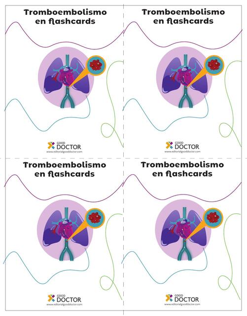 Flashcards tromboembolismo