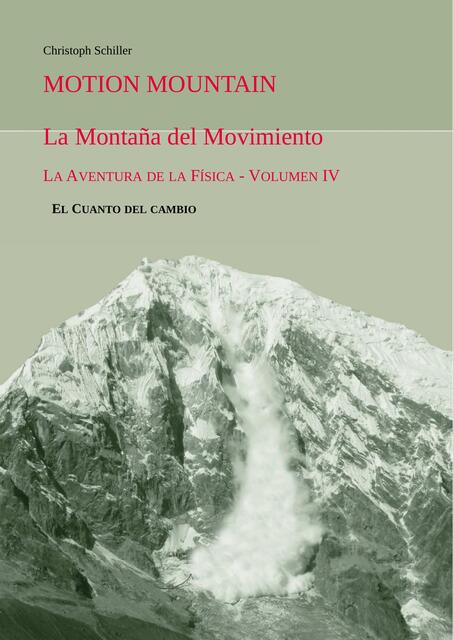 La Montana Del Movimiento Vol 4