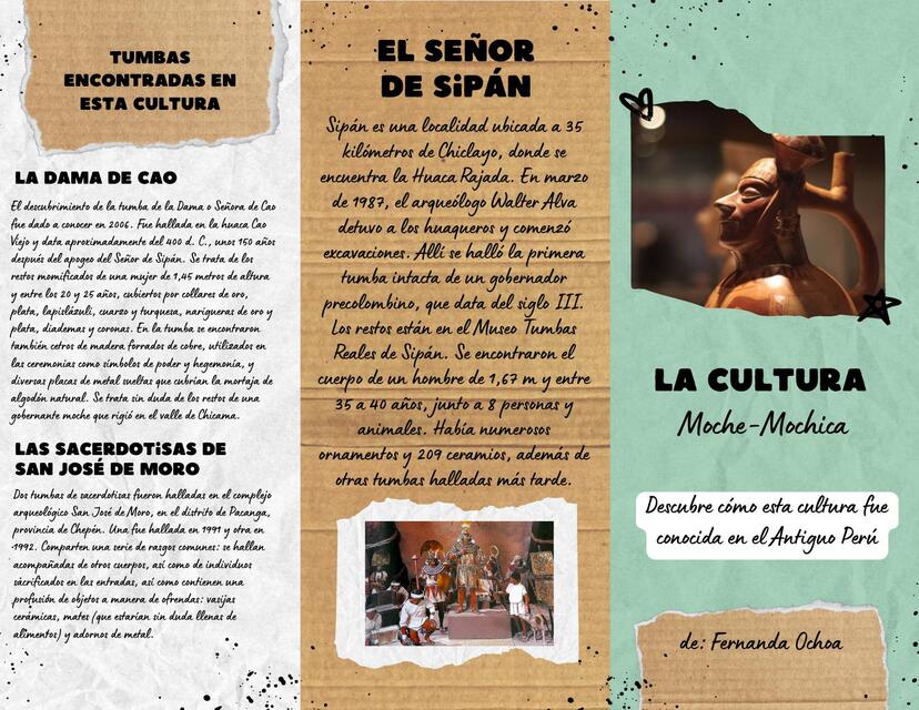 Triptico sobre la cultura moche