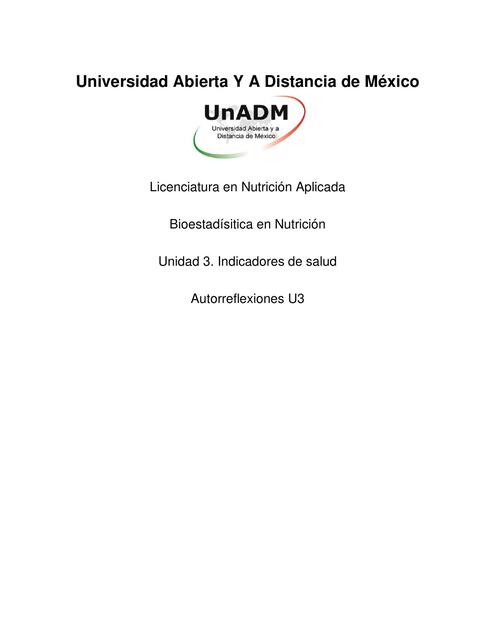 aplicación de los indicadores de salud