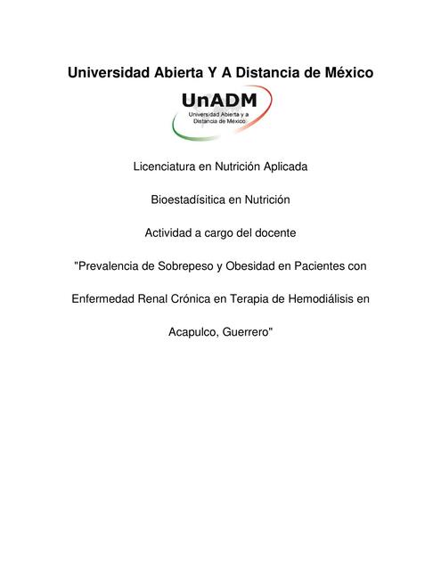 Aplicación de la bioestadistica