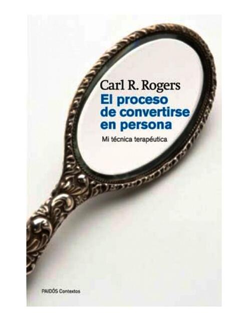 El Proceso de Convertirse en Persona Carls Rogers