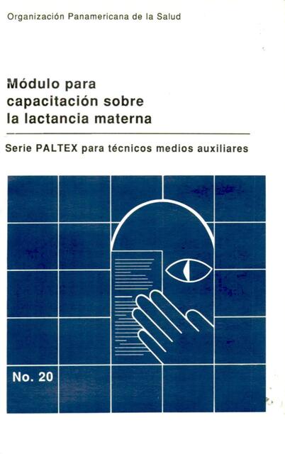 Modulo para capacitacion sobre la lactancia materna