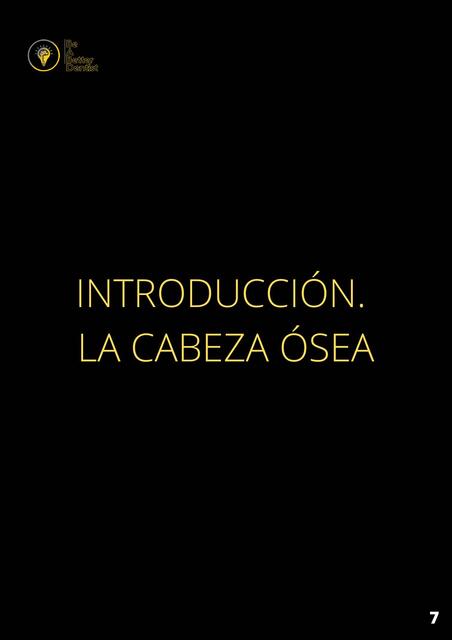 La cabeza ósea