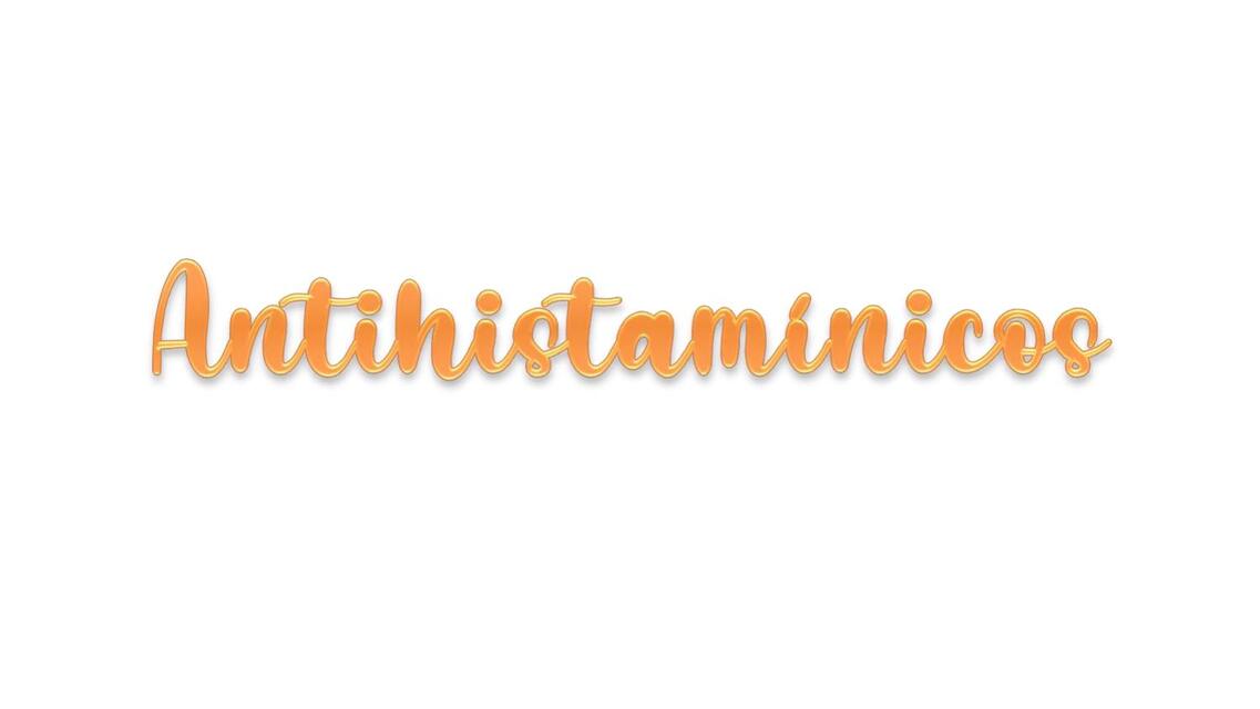 Antihistaminicos 