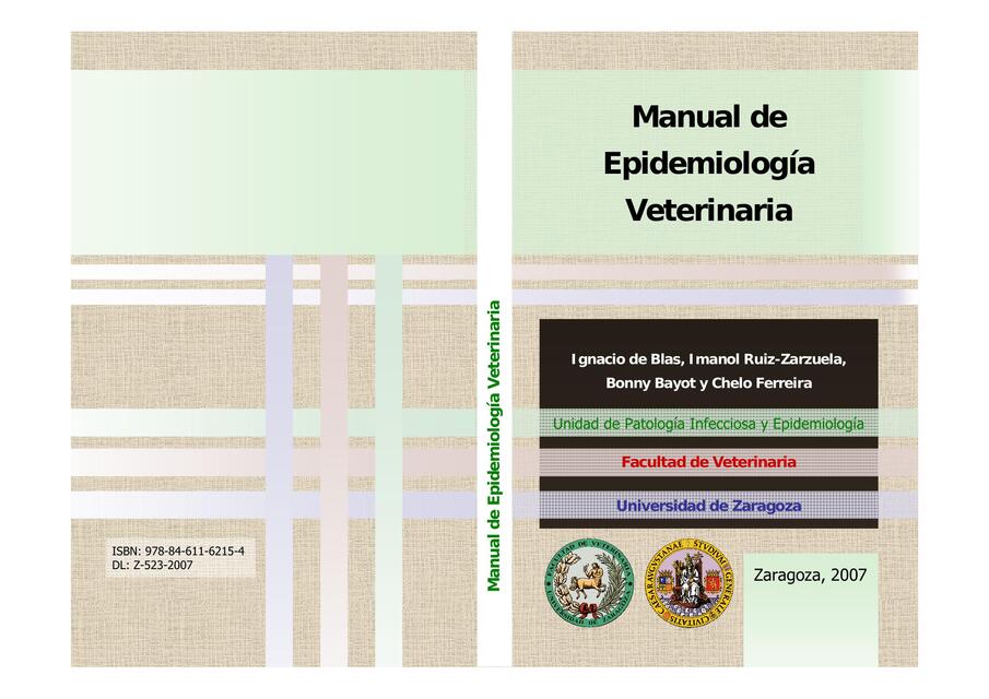 Manual de Epidemiología Veterinaria