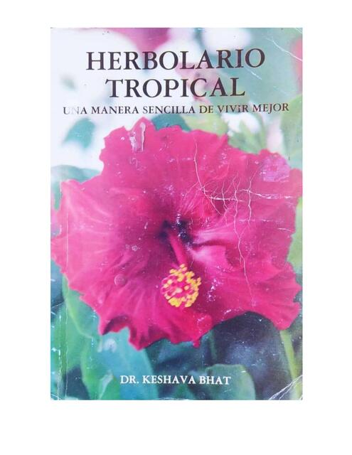 Herbolario tropical