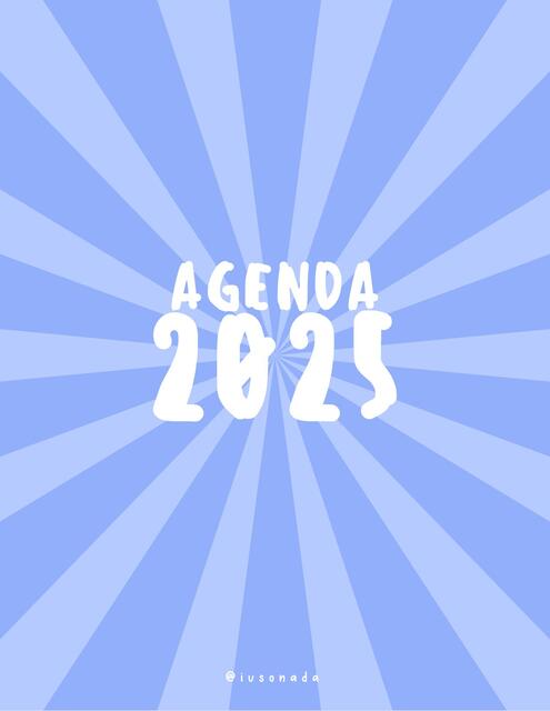 Agenda 2025