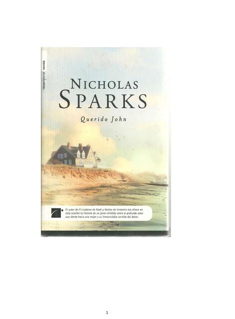 Querido John de Nicholas Sparks