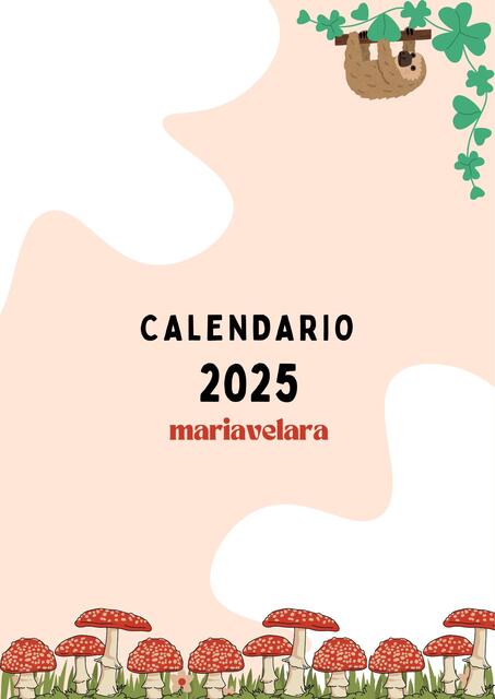 Calendario Ilustrado 2025