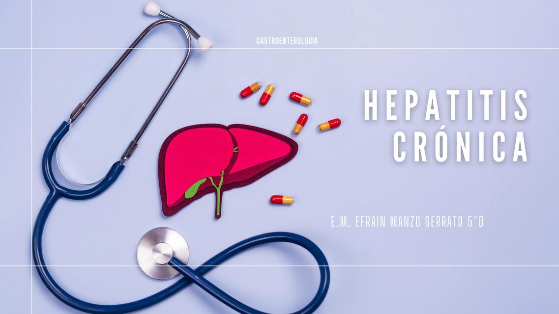 Hepatitis crónica