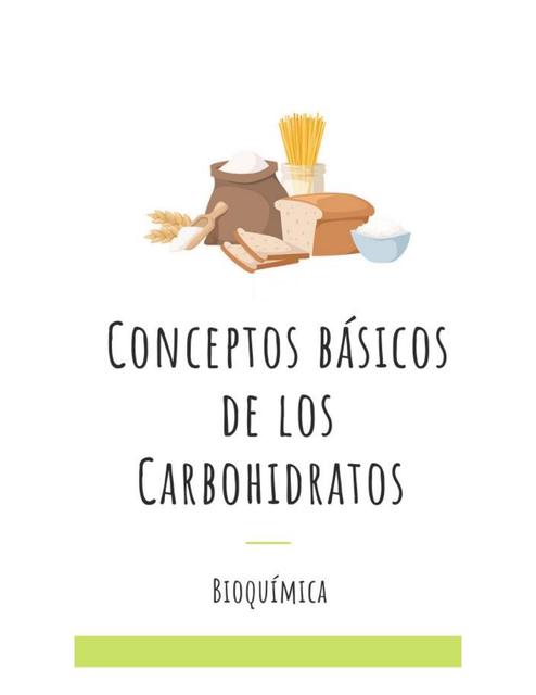 Conceptos Básicos de los Carbohidratos