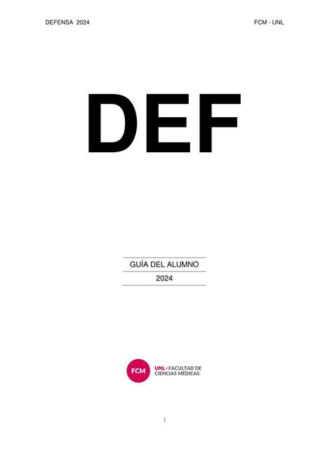 Cuaderno del Alumno DEFENSA - Actualizado 2024