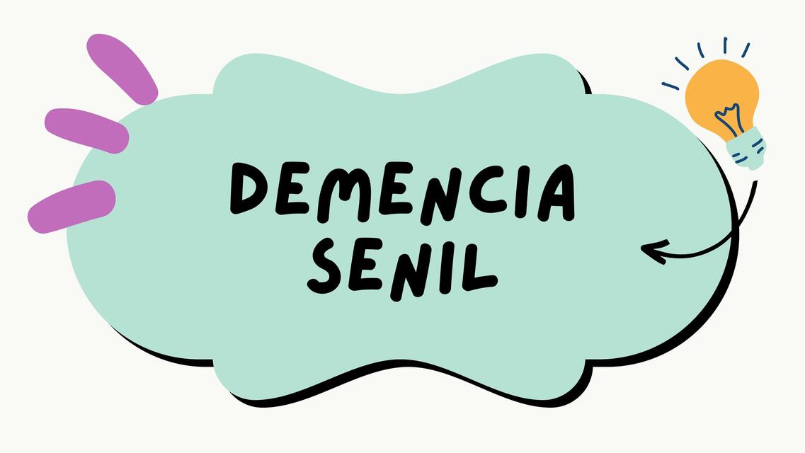 Demencia senil