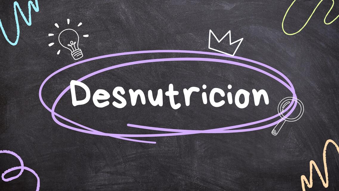 Desnutrición 