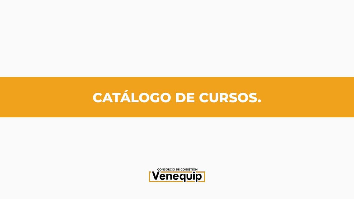 Catalogo de cursos avalados por el CCV FUNDAUC 1