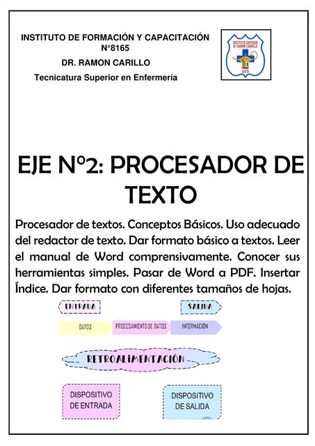 UNIDAD 2 procesadores de texto