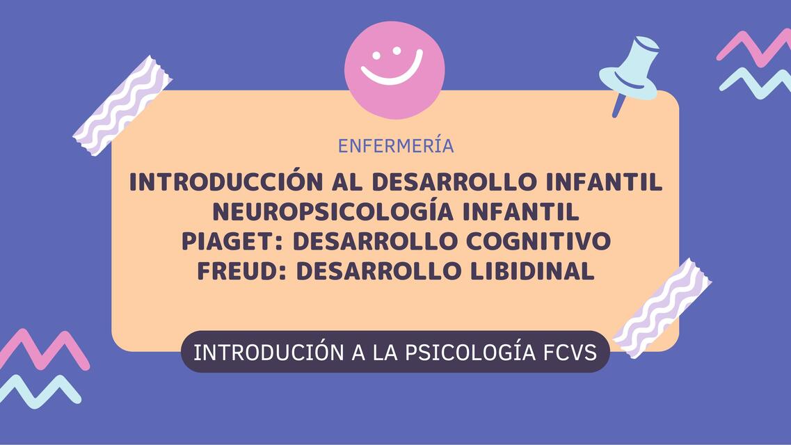 Desarrollo infantil Psicomotricidad Piaget Freud