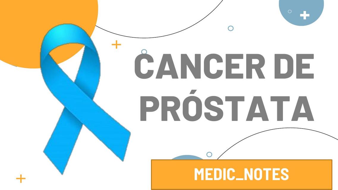 CANCER DE PROSTATA