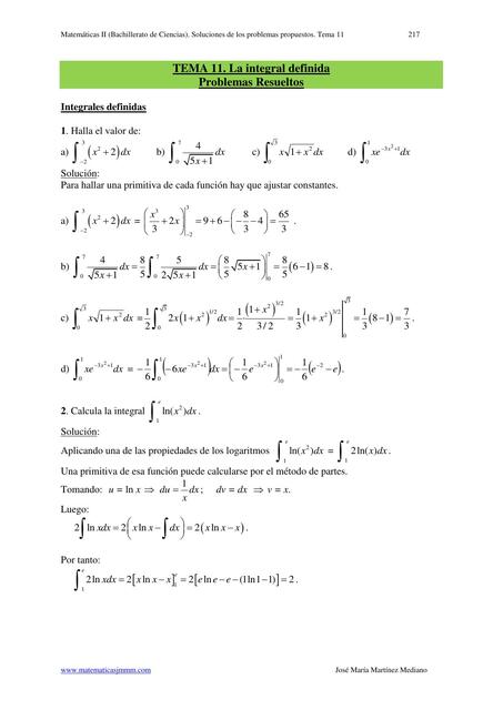 Integral definida