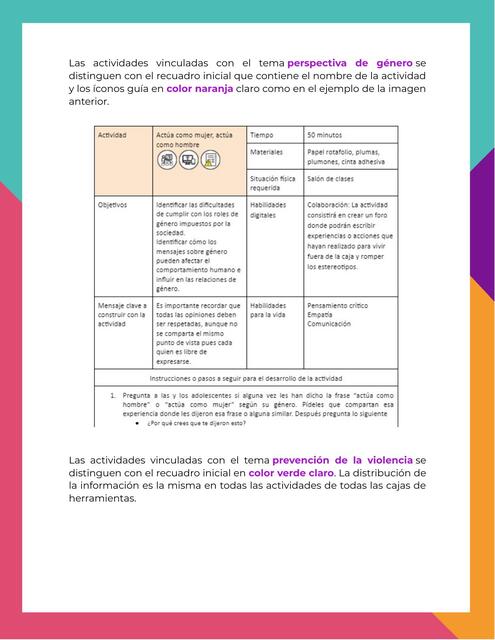 Colores de la caja de herramientas U5