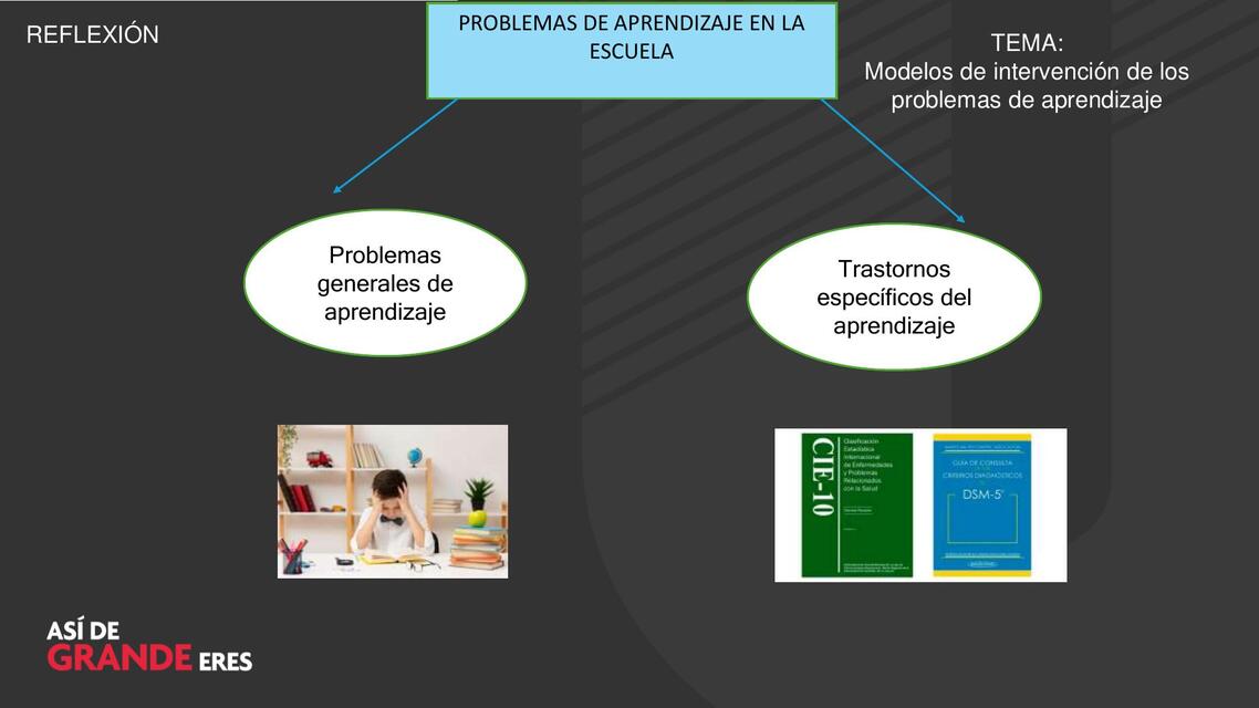 Modelos de intervención de los problemas de aprendizaje