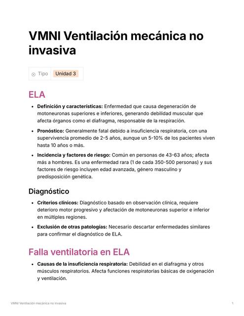 Ventilación mecánica no invasiva (VMNI)