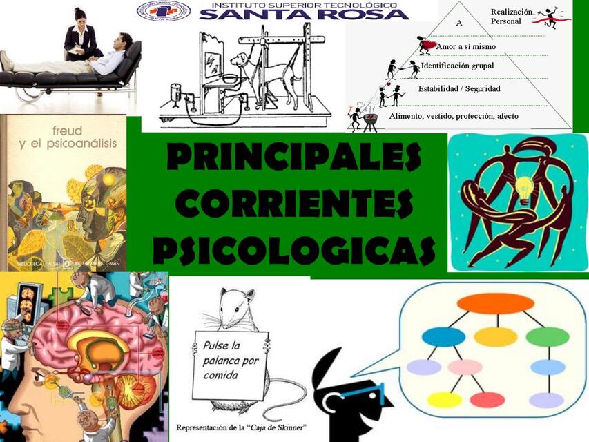 SEMANA 2 PRINCIPALES CORRIENTES PSICOLOGICAS