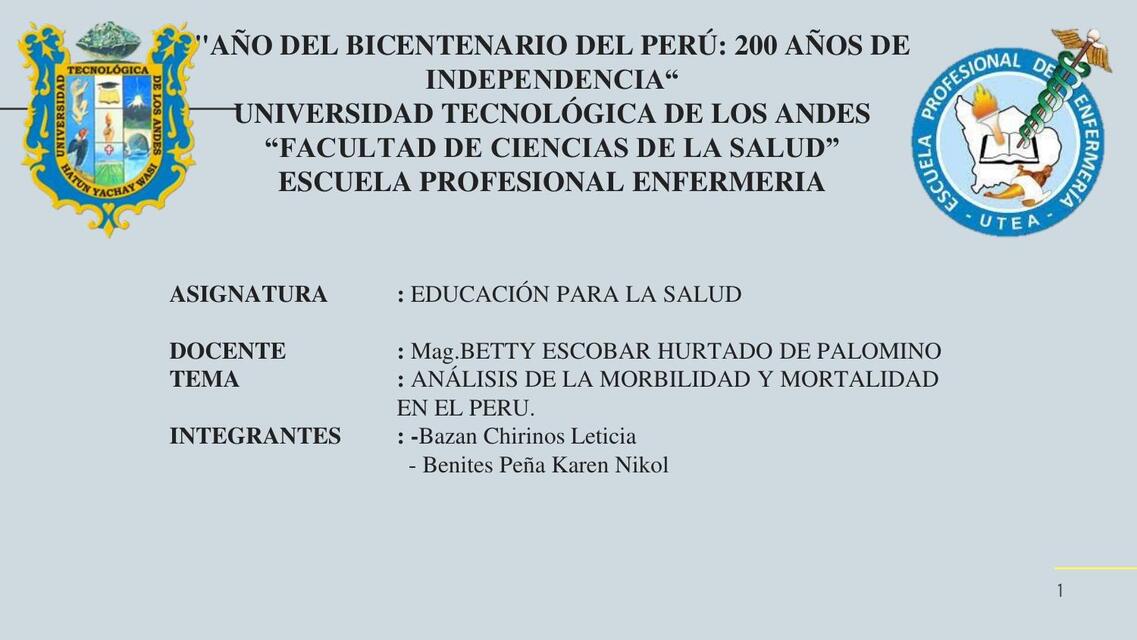 analisis de mortalidad y morbilidad 1