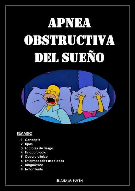 APNEA OBSTRUCTIVA DEL SUEÑO