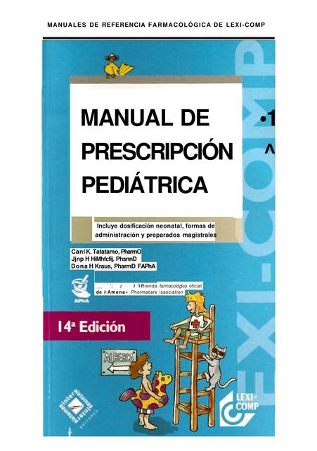 Manual de prescripción pediátrica 14 ed Takemoto K