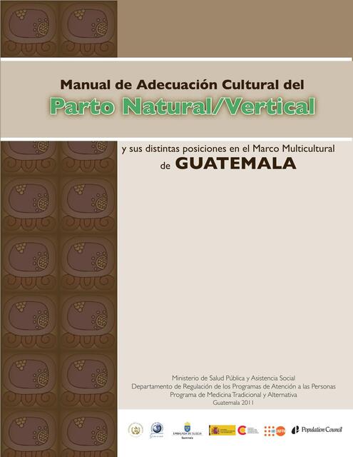 MANUAL DE ADECUACIÓN CULTURAL DEL PARTO NATURAL VE