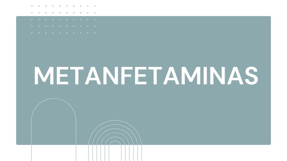 Metanfetaminas