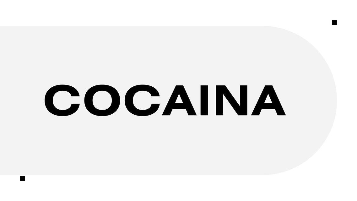 Cocaina