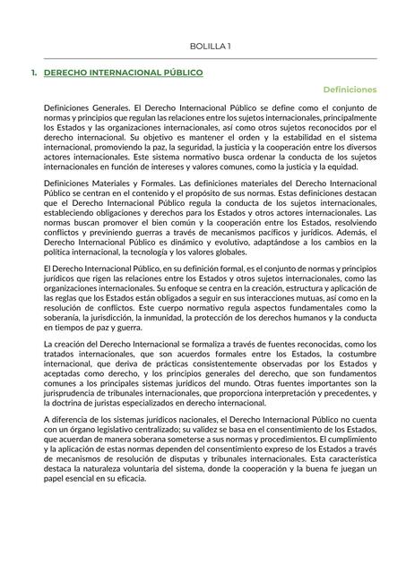 Derecho internacion al publico