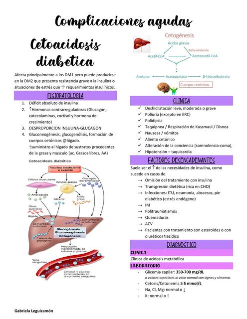 22 Complicaciones agudas