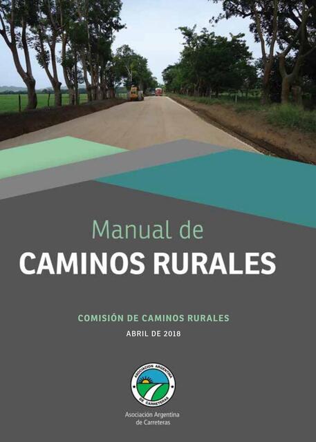 MANUAL DE CAMINOS RURALES