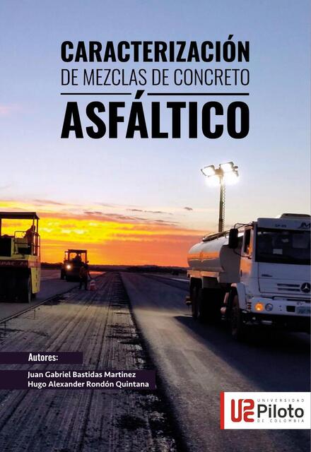 Caracterización de Mezclas de Concreto Asfáltico