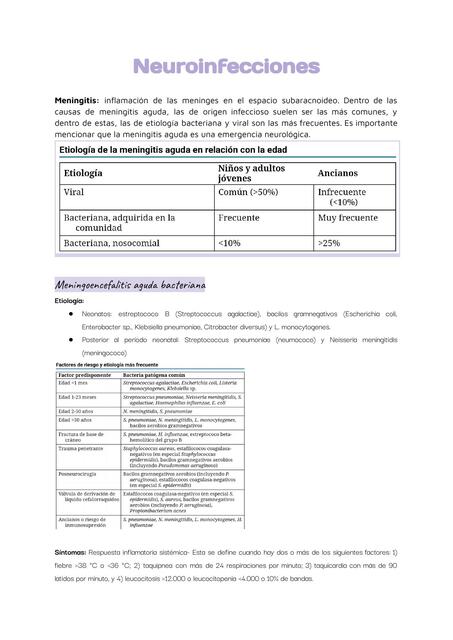 Neuroinfecciones