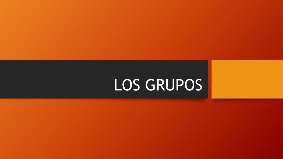 3 grupos