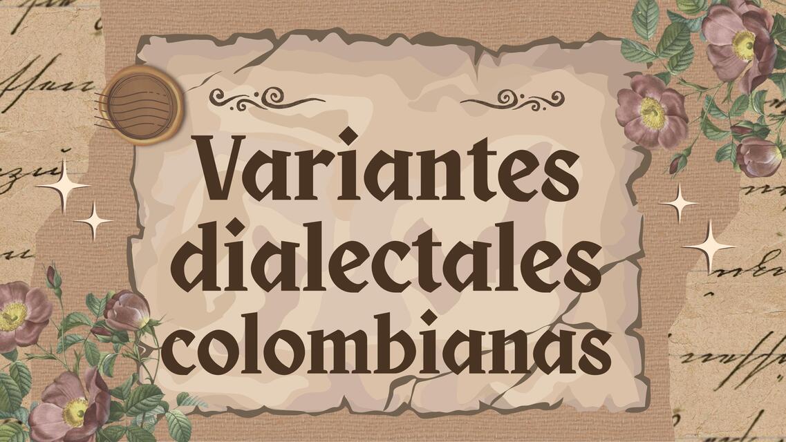 Variantes dialectales