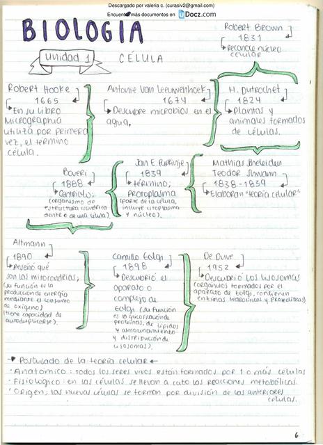 Apuntes De Biologia | Biología | Célula | UDocz